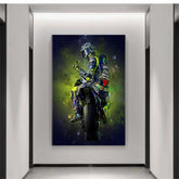 Canvas - Green Racer